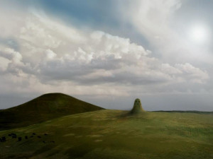 První návrh z roku 2009. Rozhledna měla mít výšku 25 metrů. Foto: Mjölk