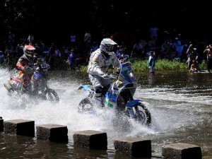 David Pabiška. Foto: Facebook/SP MOTO Dakar Team