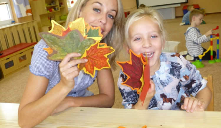 Výuka v jazykové školce.