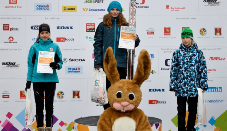 Dvojnásobně zlatá Veronika Gallová - lyžařský orientační běh