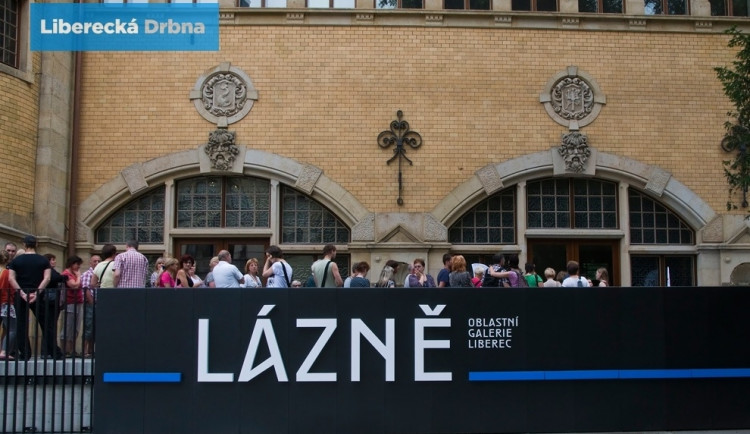 Galerie v lázních. Foto: Jaroslav Appeltauer