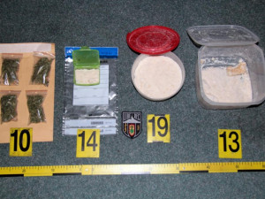 Zabavený pervitin. Foto: Policie ČR