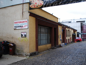 Vstup do dílny ve stylu art deco