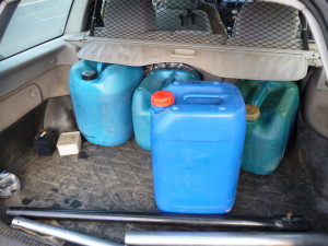 Celníci odhalili 1970 litrů nezdaněného lehkého topného oleje. Foto: Celní správa