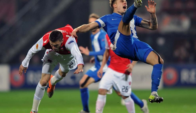 Evgen Budnik vstřelil gól a celý zápas se rval. Foto: Jaroslav Appeltauer