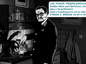 Jaroslav Rudiš představí u Fryče novou knihu