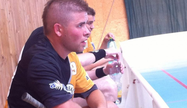 Lavička Rebelů při zápase. Foto: archiv týmu