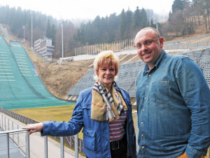 Skokanský areál na Ještědu přivítá mistrovství sportovních dřevorubců. Foto: Jan Král