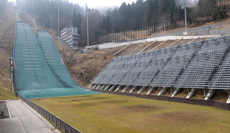 Skokanský areál na Ještědu přivítá mistrovství sportovních dřevorubců. Foto: Jan Král