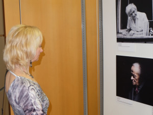 Vernisáž v liberecké knihovně. Foto: Jiří Langer