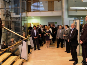 Vernisáž v liberecké knihovně. Foto: Jiří Langer