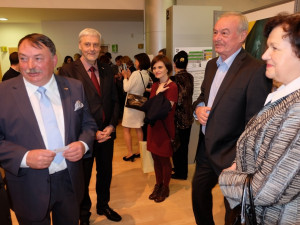 Vernisáž v liberecké knihovně. Foto: Jiří Langer