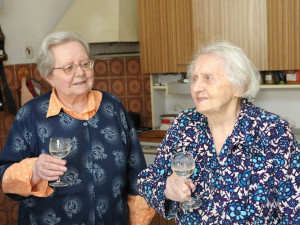 Úctyhodné životní jubileum 104 let oslavila ve středu 12. března Marie Blažková z Liberce. Foto: Jan Král