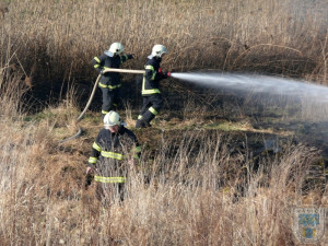 Série požárů pokračovala v pátek. U Hrádku hořela louka