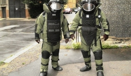 Pyrotechnik. Foto: Policie ČR