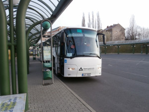Dopravní podnik vysílá na linku do Prahy nový autobus