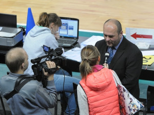 Pod Ještědem odstartoval turnaj, který má mládež přitáhnout k basketbalu. Foto: Jan Vrabec