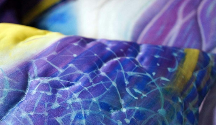 Modrá barva v interiéru