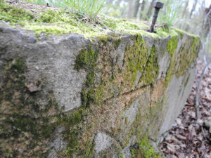 Detail základu rozhledny