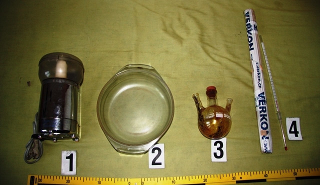 Zajištěné věci. Foto: Policie ČR