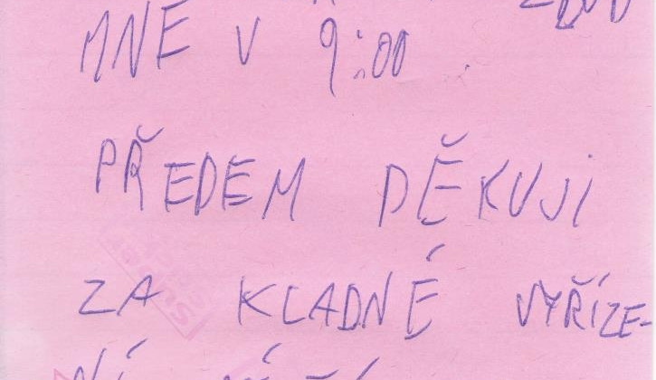 Snad byla žádost kladně vyřízena. Foto: KVKLI