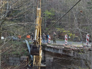 Náročné vyprošťování probíhalo až v sobotu. Foto: Jana Mužíková