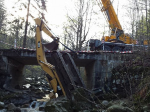 Náročné vyprošťování probíhalo až v sobotu. Foto: Jana Mužíková