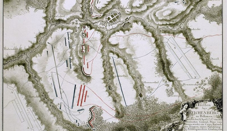 Mapa bitvy. Foto: wikipedie