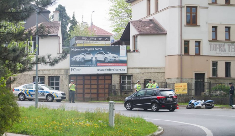Policejní honička skončila u dopravního hřiště. Foto: André Philippe Schwarzkopf
