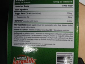 AMIX GuggulLean zakoupený v Ohrazenicích. Foto: SZPI