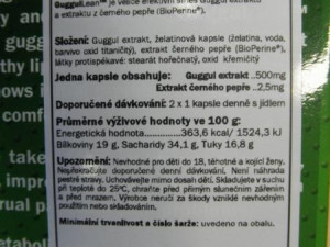 AMIX GuggulLean zakoupený v Ohrazenicích. Foto: SZPI