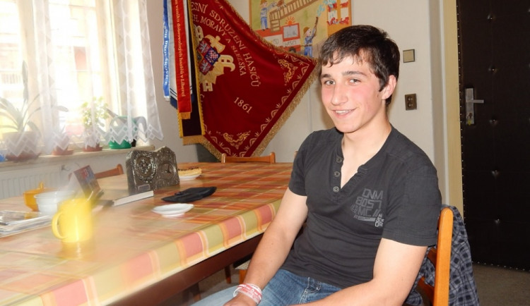 Hasič Jirka Brázda. Foto: archiv