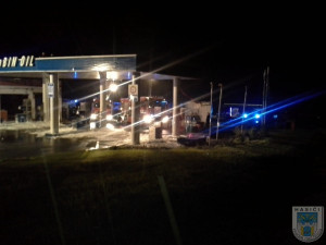 O požáru se hasiči dozvěděli krátce po půlnoci. Foto: Hasiči Hrádek nad Nisou