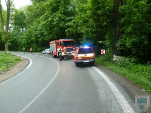 Nehoda se obešla bez zranění. Foto: Hasiči Hrádek nad Nisou