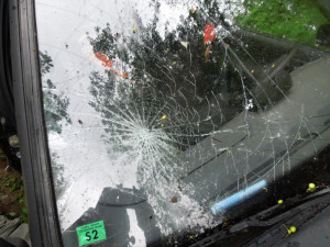 Nehoda u obce Pihel. Foto: HZSLK