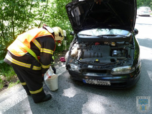 Další nehoda na Grabštejně se obešla bez těžkých zranění. Foto: Hasiči Hrádek nad Nisou