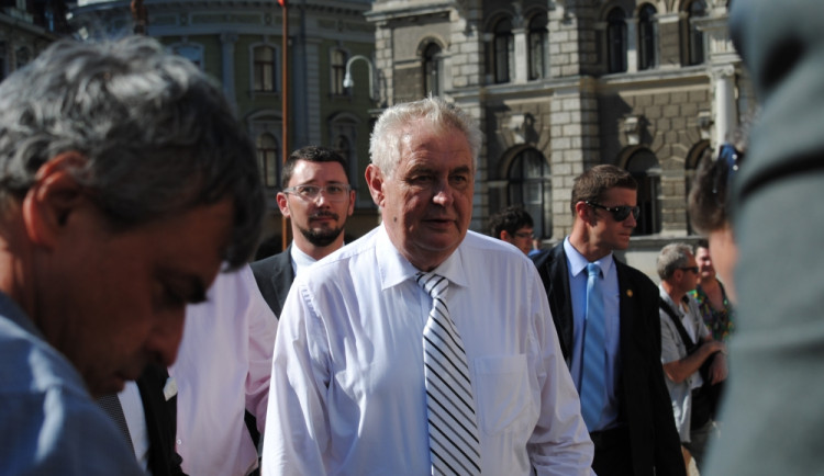 Miloš Zeman. Foto: Michael Daněk