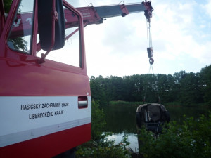 Tragická nehoda u Mírové pod Kozákovem. Foto: HZSLK