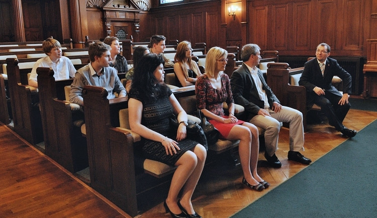 Ocenění žáci. Foto: Jan Vrabec