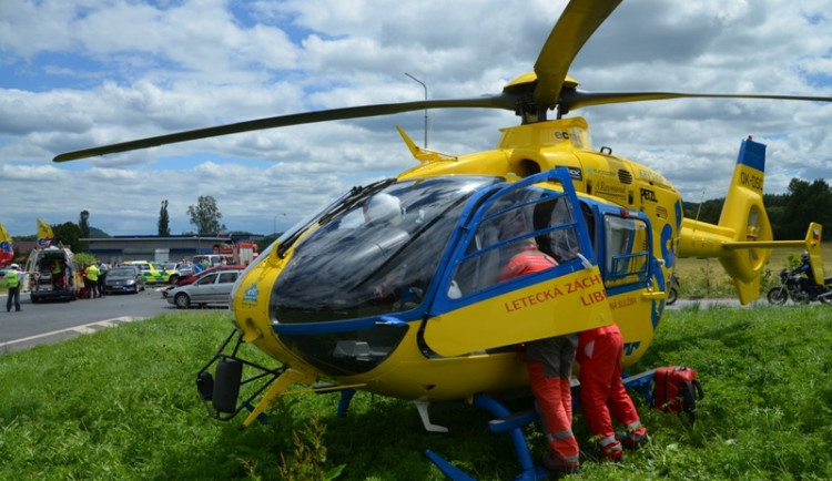 Nehoda u Jestřebí. Foto: Stanislav Mackovík