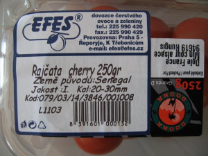 Rajčata ve Sparu. Foto: SZPI