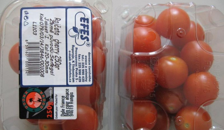 Rajčata ve Sparu. Foto: SZPI