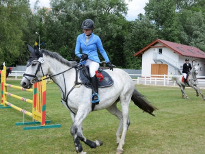 Liberecký jezdecký klub oslavil skokovým závodem padesátiny. Foto:Zuzana Minstrová