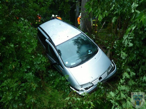 Další nehoda na Grabštejnu. Foto: Hasiči Hrádek nad Nisou