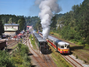 Železniční trať do Tanvaldu oslavila 120 let