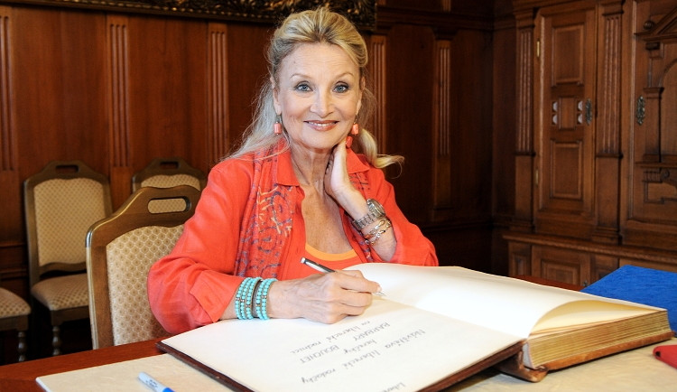 Barbara Bouchet v Liberci. Foto: Jan Král