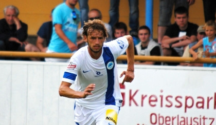 Marek Jarolím při zápase s Brondby Kodaň