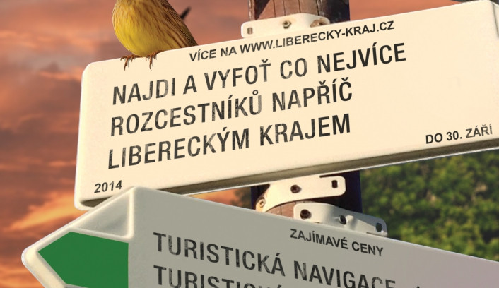 Soutěž : Najdi a vyfoť co nejvíce turistických rozcestníků