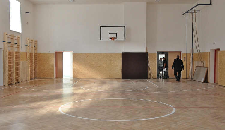 Tělocvična v novém. Foto: MML/ Jan Vrabec