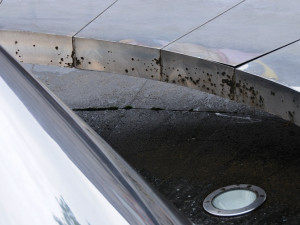 Poničená fontána. Foto: MML/Jan Vrabec